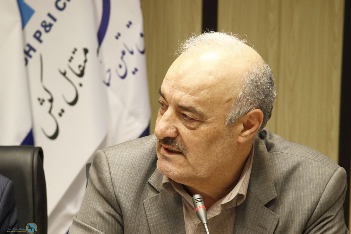 Attendance of Dr. DeJapsand, Minister of Economic Affairs in the meeting of the General Council of the Iran Insurers Syndicate