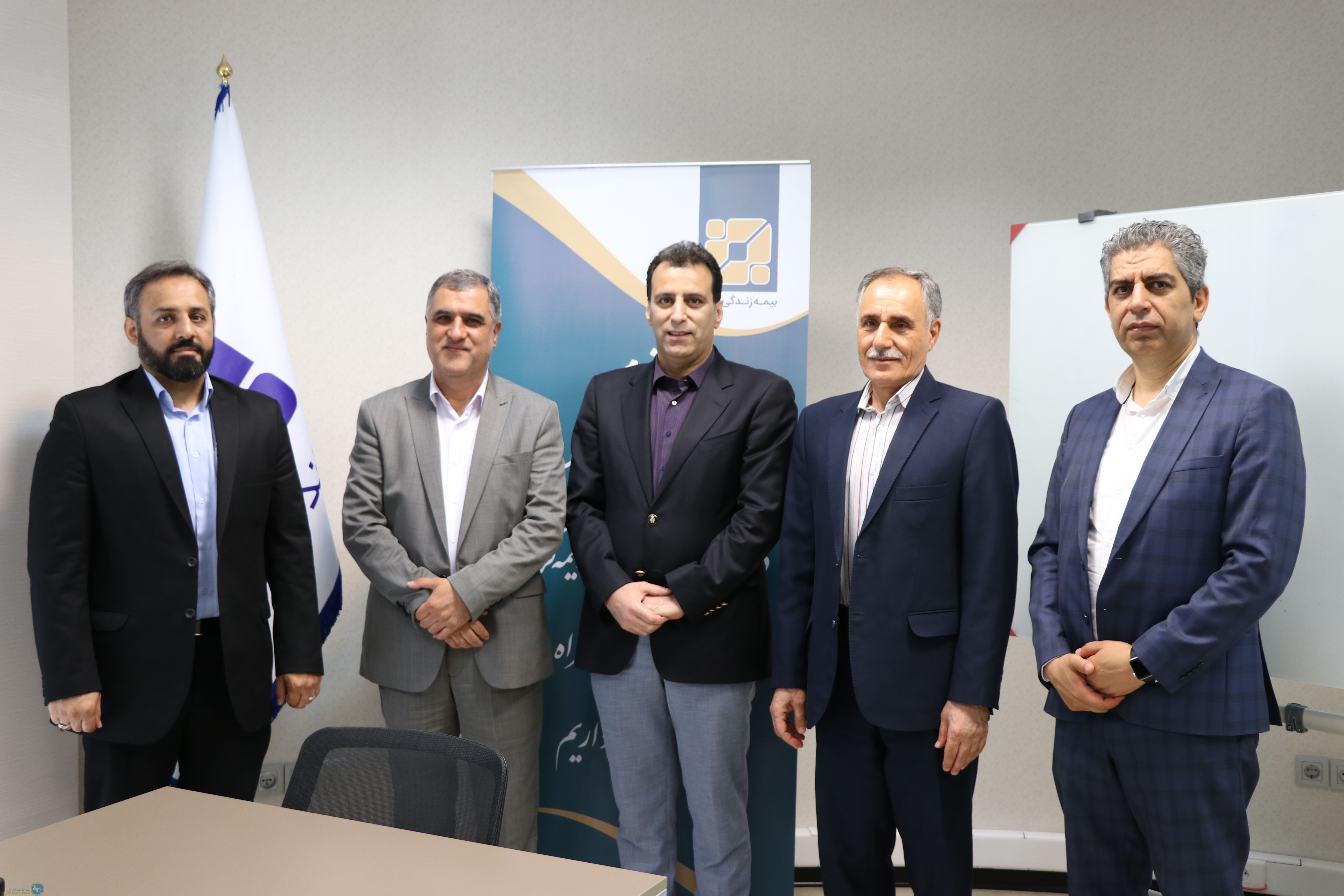 The presence of the Secretary General of the Syndicate in Baran Insurance Company