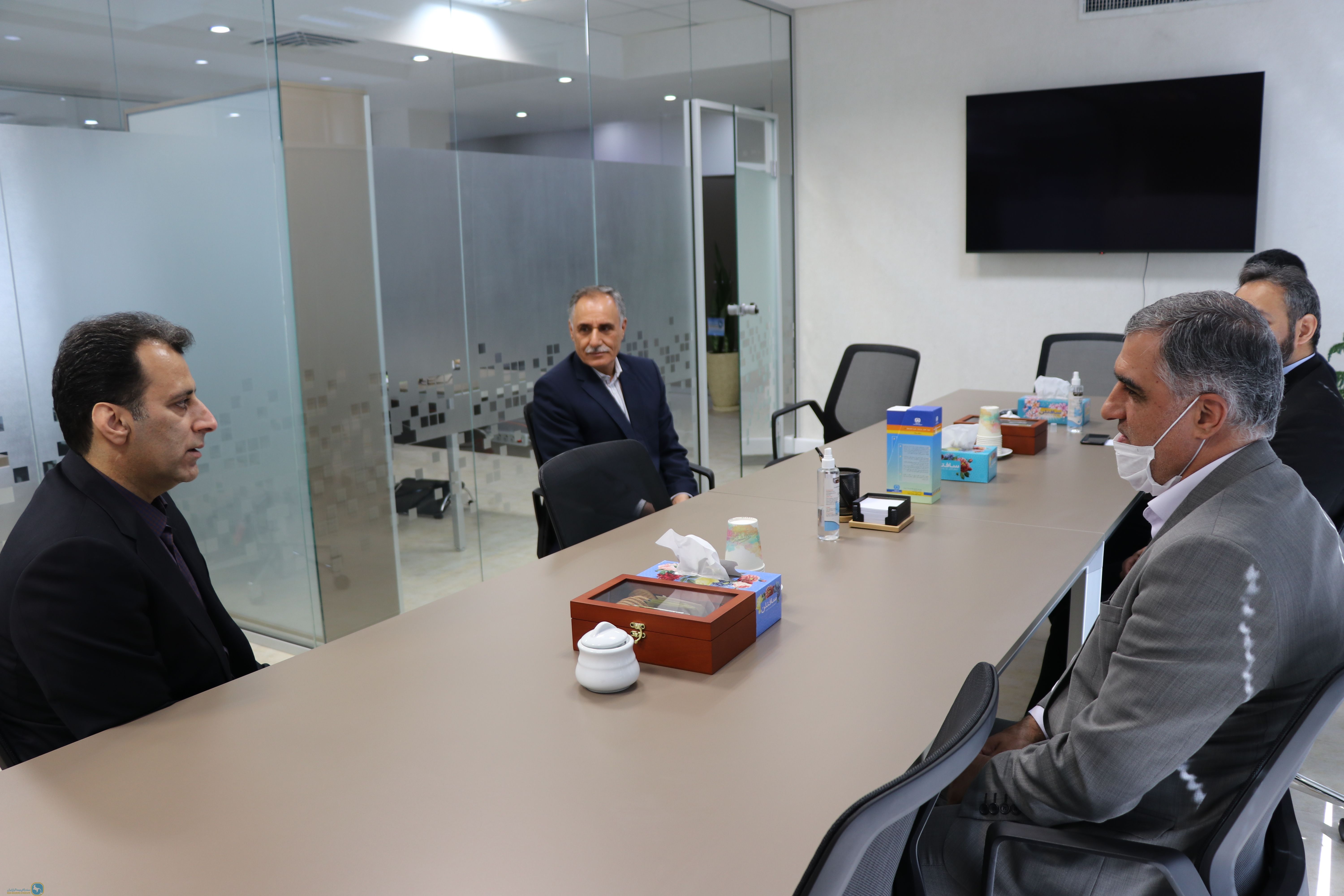 The presence of the Secretary General of the Syndicate in Baran Insurance Company