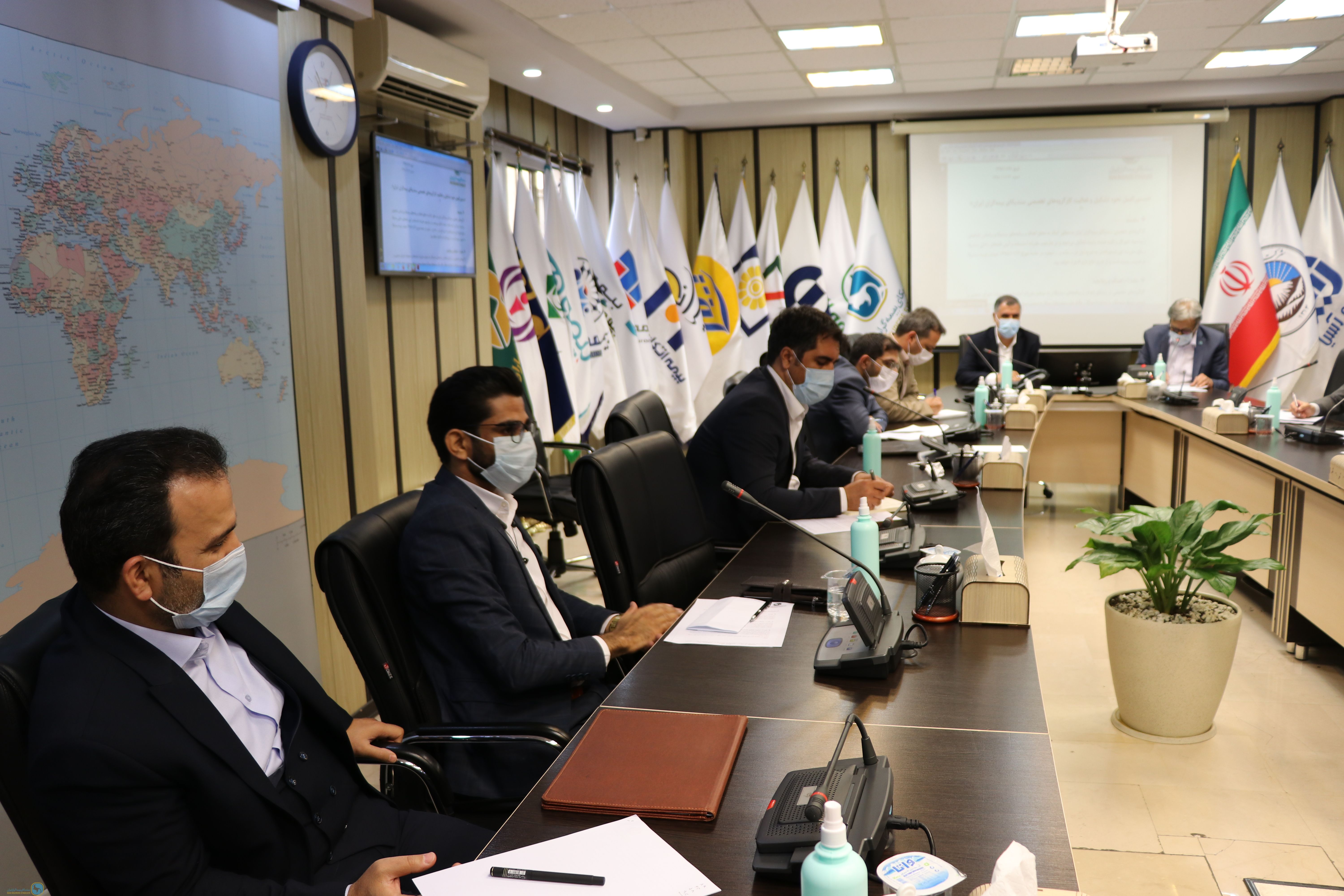 The first meeting of the specialized internal audit working group of the Iran Insurers Syndicate