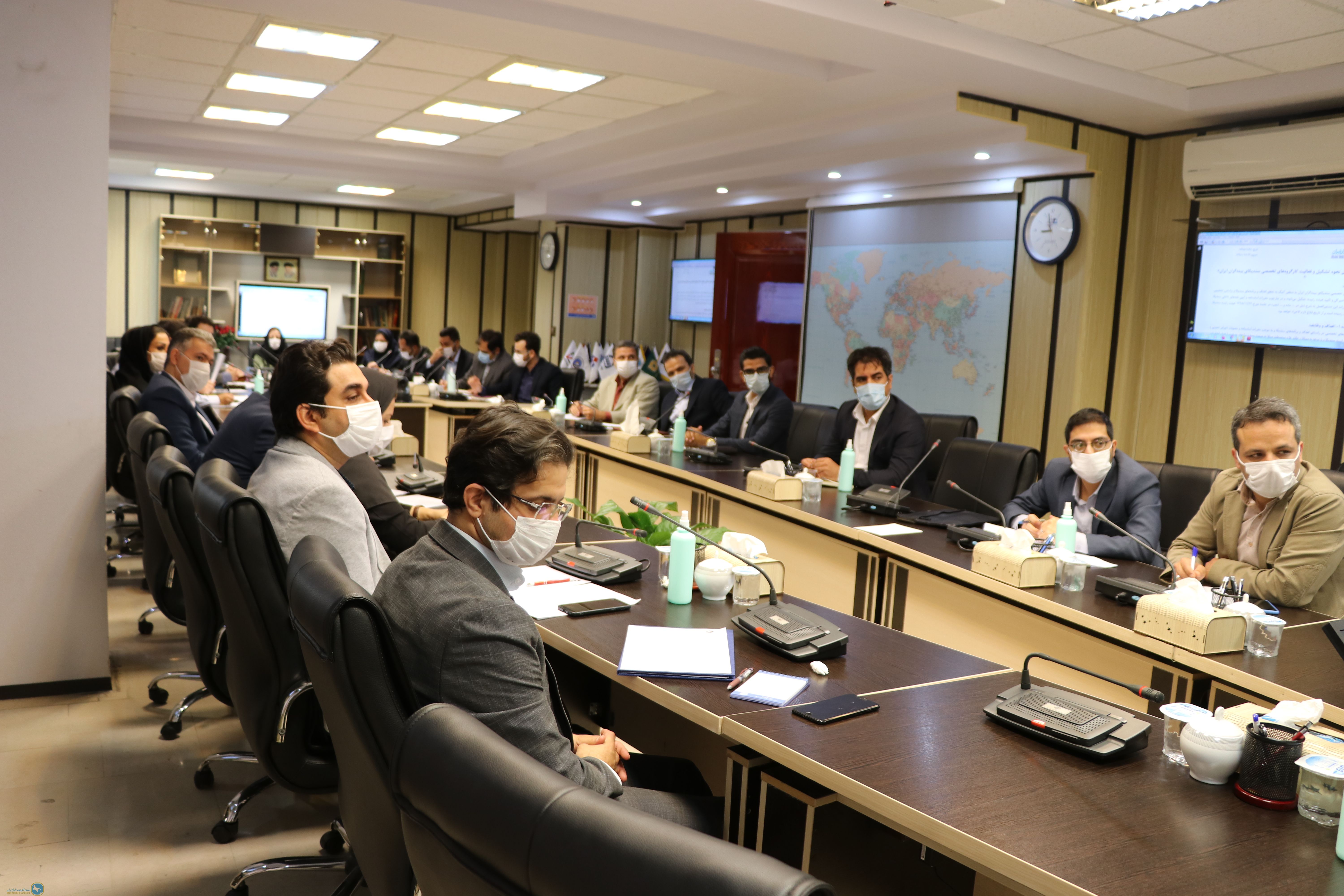 The first meeting of the specialized internal audit working group of the Iran Insurers Syndicate