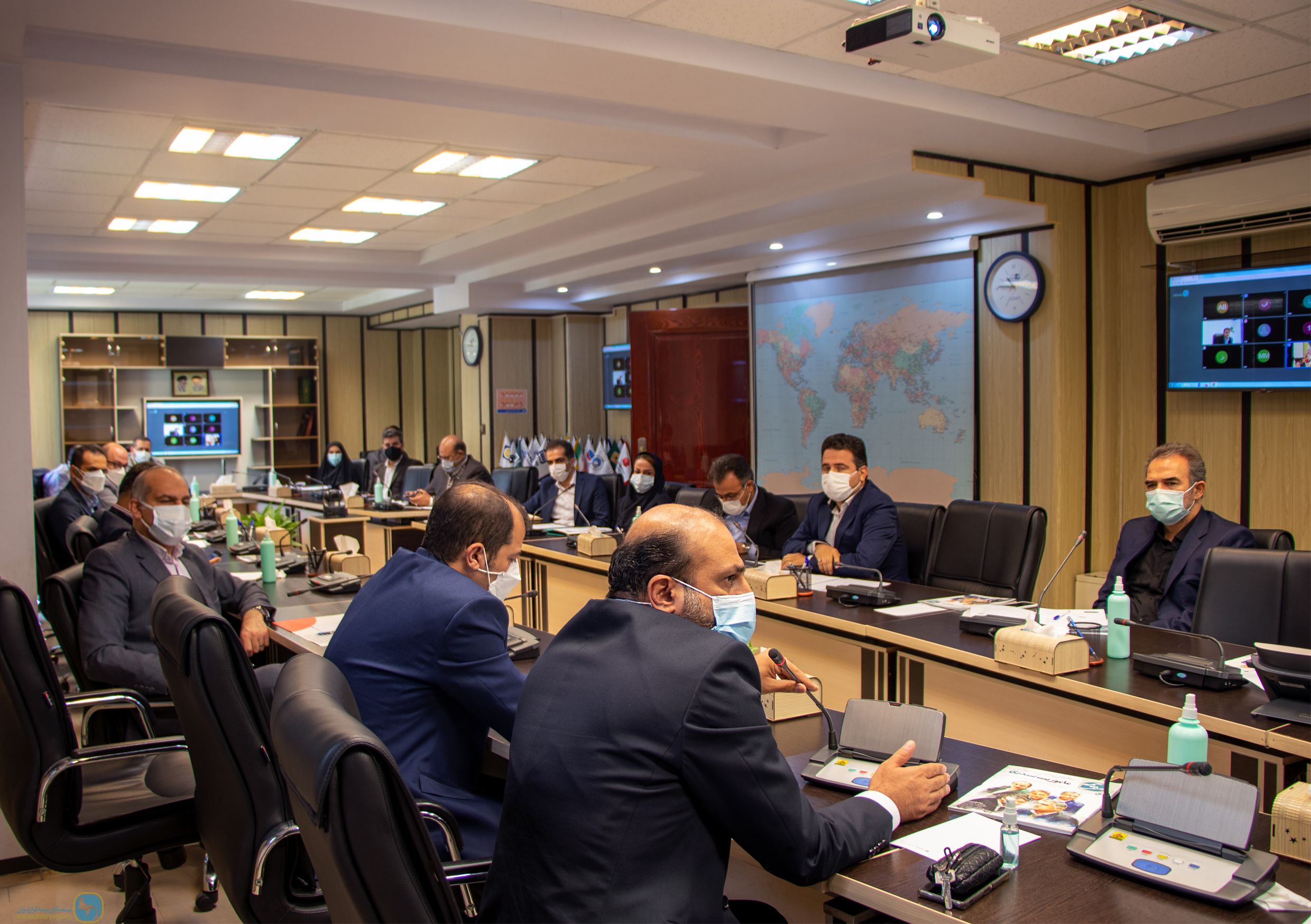 meeting of the cars working group at Iran Insurance Syndicate