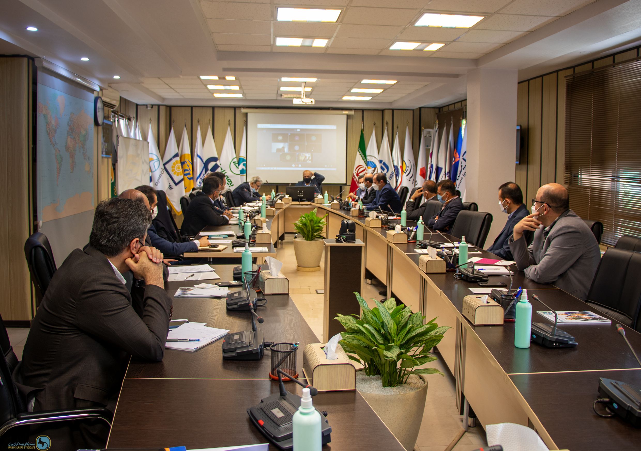 meeting of the cars working group at Iran Insurance Syndicate