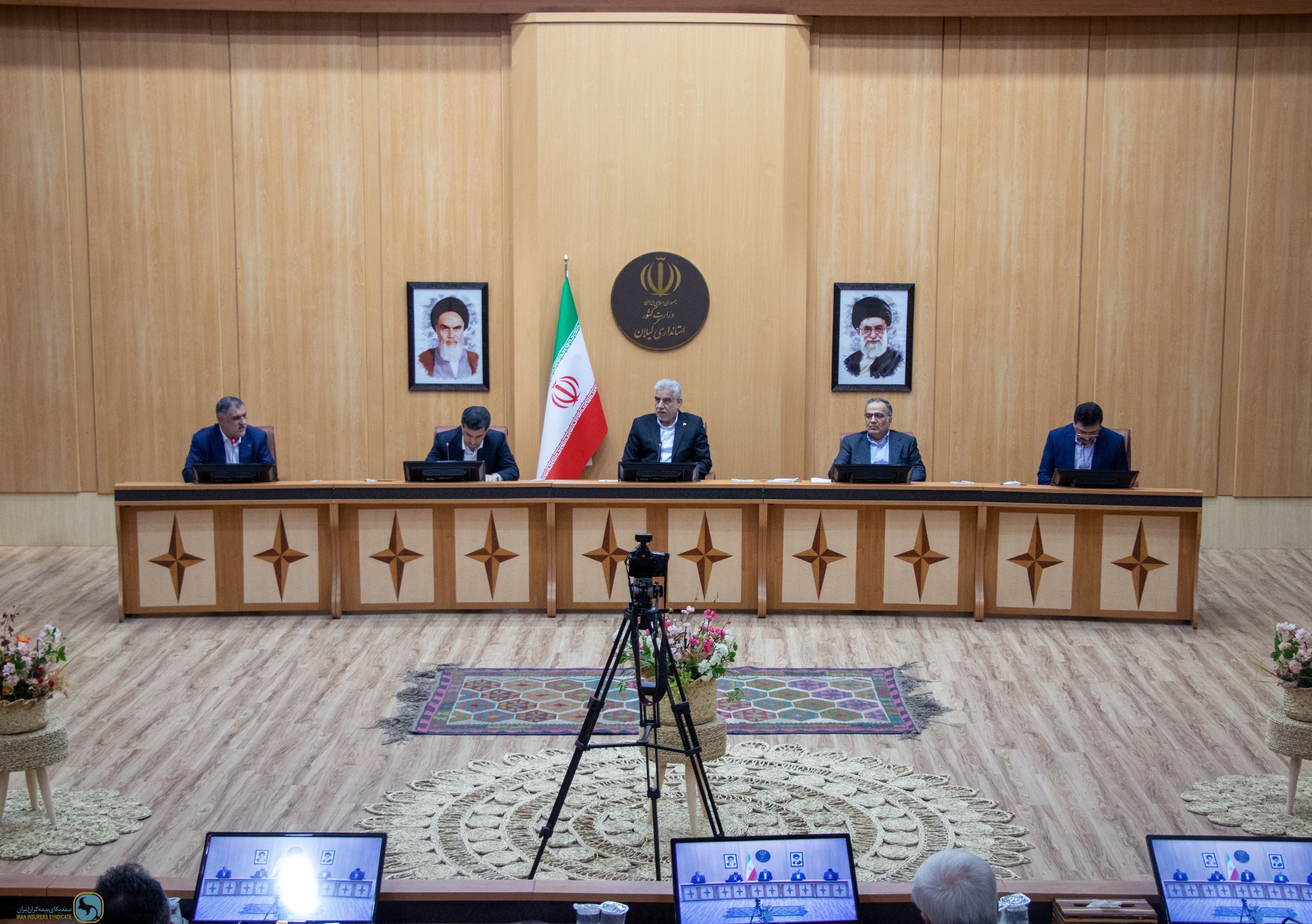 The trip of the Head of Central Insurance, the Secretary General of the Iran Insurers Syndicate and a number of CEOs of the insurance industry to Gilan Province