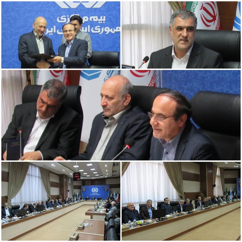 Dr. Soleymani at Welcome Farewell Ceremony of Iran Insurers Syndicate: